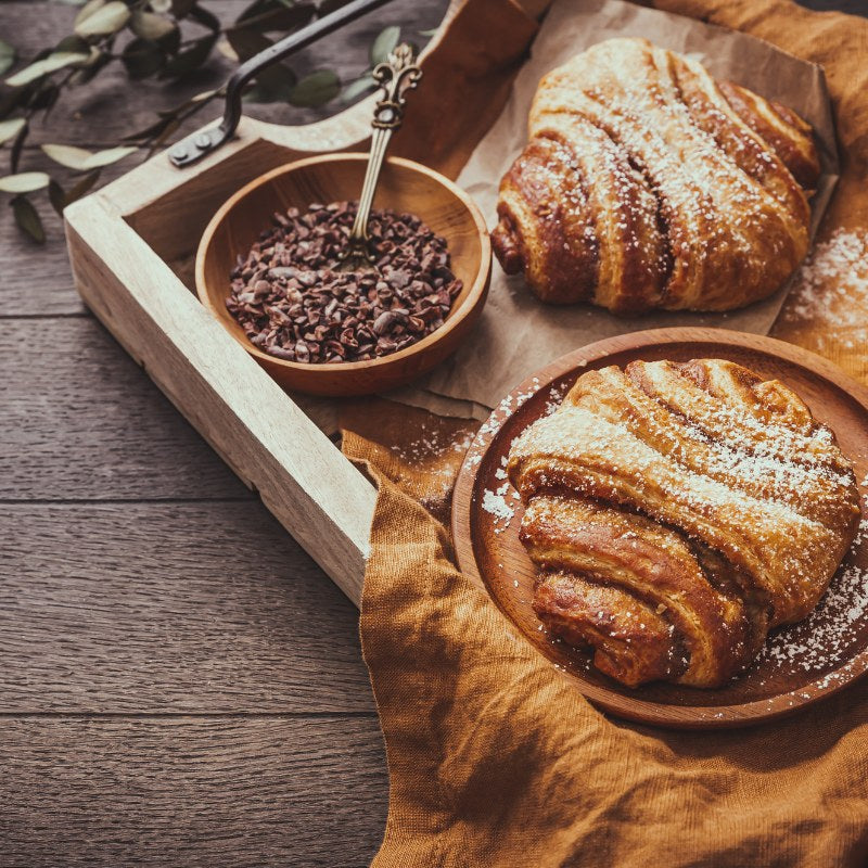 Franzbrötchen mit Schokoo